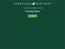 Tablet Screenshot of heartlandheritage.com